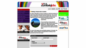 What Yourcumbriajobs.co.uk website looked like in 2019 (4 years ago)