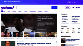 What Yahoo.no website looked like in 2019 (4 years ago)