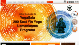 What Yogasala.com website looked like in 2019 (4 years ago)