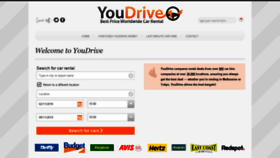 What Youdrive.com.au website looked like in 2019 (4 years ago)