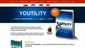What Youtilitybook.com website looked like in 2019 (4 years ago)