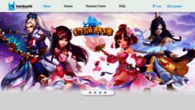 What Yahgame.com website looked like in 2019 (4 years ago)