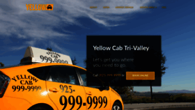 What Yellowcabtrivalley.com website looked like in 2019 (4 years ago)
