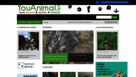 What Youanimal.it website looked like in 2019 (4 years ago)