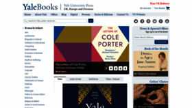 What Yalebooks.co.uk website looked like in 2019 (4 years ago)