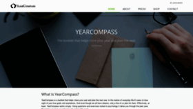 What Yearcompass.com website looked like in 2019 (4 years ago)