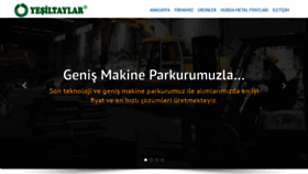 What Yesiltaylar.com.tr website looked like in 2019 (4 years ago)