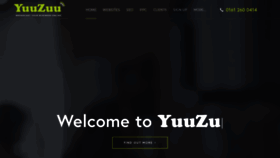 What Yuuzuu.co.uk website looked like in 2019 (4 years ago)
