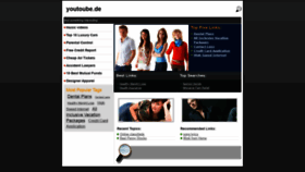 What Youtoube.de website looked like in 2019 (4 years ago)
