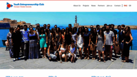 What Youthentrepreneurship.club website looked like in 2019 (4 years ago)