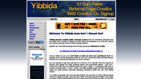 What Yibbida.com website looked like in 2019 (4 years ago)