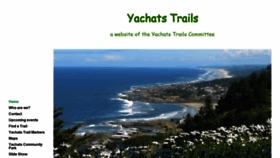 What Yachatstrails.org website looked like in 2019 (4 years ago)