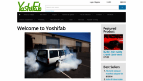 What Yoshifab.com website looked like in 2019 (4 years ago)