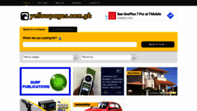 What Yellowpages.com.gh website looked like in 2019 (4 years ago)