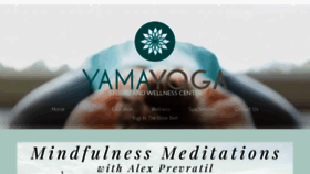 What Yamayoga.net website looked like in 2019 (4 years ago)