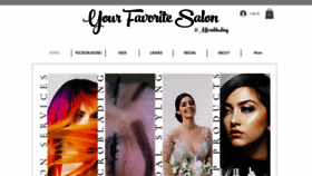 What Yourfavoritesalon.com website looked like in 2019 (4 years ago)
