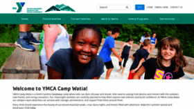 What Ymcacampwatia.org website looked like in 2019 (4 years ago)