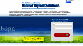 What Youcanbeatthyroiddisorders.com website looked like in 2019 (4 years ago)