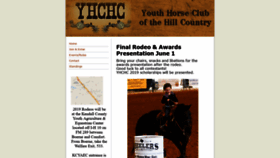 What Yhchc.org website looked like in 2019 (4 years ago)