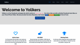 What Yolikers.com website looked like in 2019 (4 years ago)