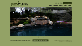 What Yardworksri.com website looked like in 2019 (4 years ago)