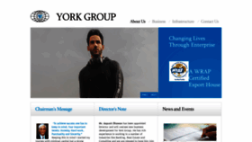 What Yorkexports.in website looked like in 2019 (4 years ago)
