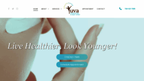 What Yuvamedicalspa.com website looked like in 2019 (4 years ago)