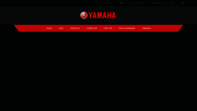What Yamaha.is website looked like in 2019 (4 years ago)
