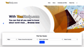 What Youstudy.com website looked like in 2019 (4 years ago)