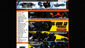 What Yeahracing.com website looked like in 2019 (4 years ago)