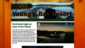 What Youngsbayresort.com website looked like in 2019 (4 years ago)