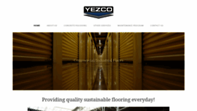 What Yezco.com website looked like in 2019 (4 years ago)