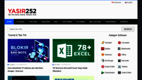 What Yasir252.com website looked like in 2019 (4 years ago)