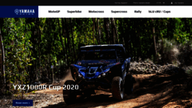 What Yamaha-racing.com website looked like in 2019 (4 years ago)