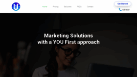 What You1stmarketing.com website looked like in 2019 (4 years ago)