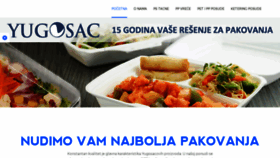 What Yugosac.rs website looked like in 2019 (4 years ago)