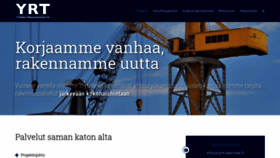 What Yrt-rakentaa.fi website looked like in 2019 (4 years ago)