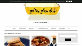 What Yellowglassdish.com website looked like in 2019 (4 years ago)