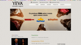 What Yevacosmetiques.com.br website looked like in 2019 (4 years ago)