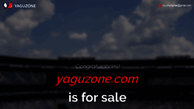 What Yaguzone.com website looked like in 2019 (4 years ago)