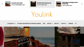 What Youlink.dk website looked like in 2020 (4 years ago)