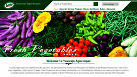 What Yuvarajuagroimpex.com website looked like in 2020 (4 years ago)
