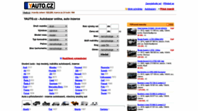 What Yauto.cz website looked like in 2020 (4 years ago)