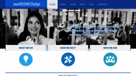 What Yourbusinessedge.com website looked like in 2020 (4 years ago)