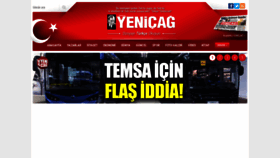 What Yenicaggazetesi.com.tr website looked like in 2020 (4 years ago)