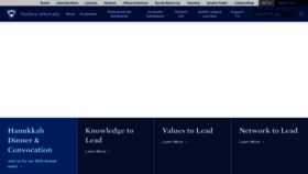 What Yu.edu website looked like in 2020 (4 years ago)