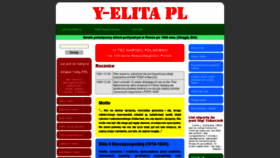 What Yelita.pl website looked like in 2020 (4 years ago)