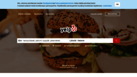 What Yelp.fi website looked like in 2020 (4 years ago)