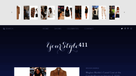 What Yourstyle411.com website looked like in 2020 (4 years ago)