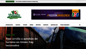 What Yucatanalamano.com website looked like in 2020 (4 years ago)